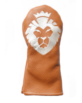 Headcover Holz Löwe braun Titelbild