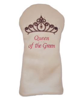Headcover Driver Queen of the green weiss